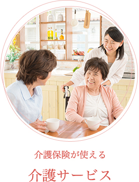 介護保険が使える 介護サービス